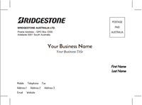 Bridge Stone Business Card